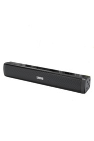 Resim Jopus Mirand Fm Radio Sd Kart Usb Ve Aux Destekli Çift Hoparlörlü Şarjlı Kablosuz Bluetooth Hoparlör Siyah 