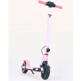 Resim SIMATE Elektrikli Çocuk Scooter 130W | 3 Kademe Hız | Ayarlanabilir Gidon | Uzun Menzil |koruma Seti Hediye 