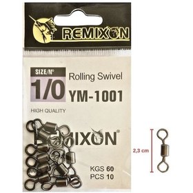 Resim Remixon Ym-1001 No:1/0 Fırdöndü 10 Adet 