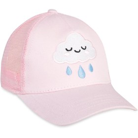 Resim Civil Girls Cloud 2-5 Yaş Çocuk Kız Kep Şapka - Pembe - Pembe / Standart 