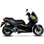 Resim Yamaha Xmax Neon Sarı Eneos Sticker Etiket Modeli 