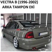 Resim Vectra B Tek Çıkış 1996-2002 Arka Tampon Eki-fiberglass-boyasız 