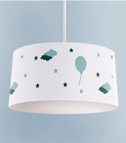 Resim Talia Home Balon Ve Bulut Desenli Çocuk Odası Sarkıt Avize 