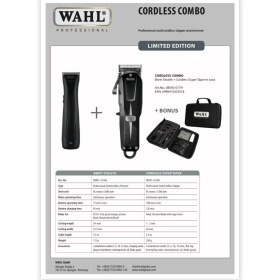 Resim Wahl Cordless Combo Limited Edition Set Çanta Hediyeli 08592-017H 