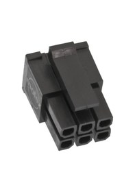 Resim Power Konnektör - Micro-Fit - Dişi - 2X3 6 Pin - 3 Mm 