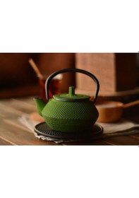 Resim Bambum Linden - Sümbül Döküm Demlik 300 Ml Fıstık Yeşili 