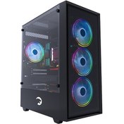 Resim Manta 4*120MM A-RGB Fan 500W 80+ Bronz mATX Gaming Kasa Gamepower