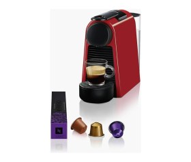 Resim Nespresso Essenza Mini D30 Kapsüllü Kahve Makinesi Kırmızı Aroma Uyumlu 1 Adet Premium Tat Deneyimi 
