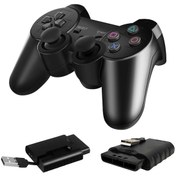 Resim Oyun Kolu Pilli Kablosuz Titreşimli Ps2/Ps3/Pc 3In1 2.4G Plx-2095 Diğer