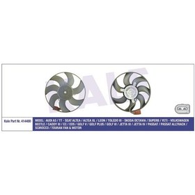 Resim Kale-414400 - Fan Motoru Audı A3 Tt - Seat Altea Altea Xl Leon 