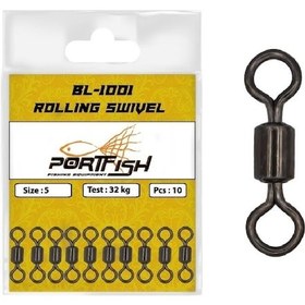 Resim Portfish Bl1001 Paslanmaz Fırdöndü No:8/0 - Standart 