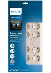 Resim Spn7080 Akım Korumalı Priz 8'li 900j 2m 3680w 16a 1 