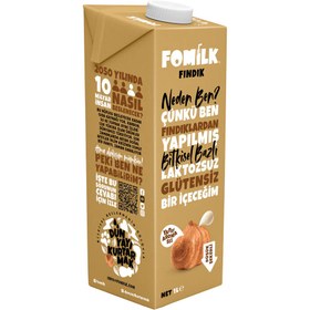 Resim FOMİLK Bitkisel Bazlı Fındık Sütü 1L 