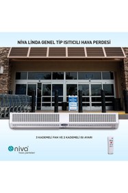Resim Genel Markalar Linda Isıtıcılı Genel Tip 100 Cm Hava Perdesi 