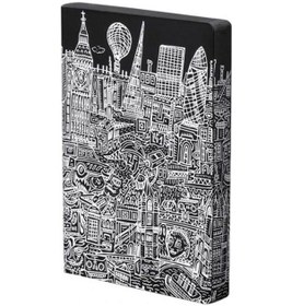Resim Nuuna Gri Noktalı A5 Defter London 52040 Çok Renkli 