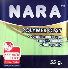 Resim Polimer Kil 55 Gram Pm42 Pastel Green 6'lı Şirink Pastel Yeşil 