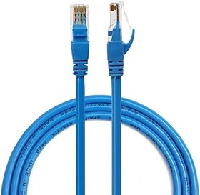 Resim Alfais 4219 Cat6 Ethernet Patch İnternet Kablosu 40 Metre, Mavi 
