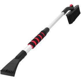 Resim Mega Oto Market 85 cm Buz Kırıcı Araç Kar Temizleme Fırçası Kırmızı 