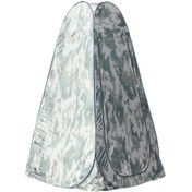 Resim 2 Kişilik Taşınabilir Açık Hava Değişme Çadırı - Dayanıklı Polyester Karışımı, Fermuarlı Kapanışlı Katlanabilir Kamp Gizlilik Şehri, Su Geçirmez ve Rüzgar Geçirmez, Yürüyüş ve Seyahat İçin İdeal, Kamp Gereksinimleri | Fermuarlı Çadır | Dayanıklı Kumaş 