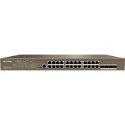 Resim IP-COM G5328P-24-410W 24 PORT GIGABIT+ 4XGB SFP UPLINK L3 YONETILEBILIR 470W POE RACKMOUNT SWITCH IP-COM G5328P-24-410W 24 PORT GIGABIT+ 4XGB SFP UPLINK L3 YONETILEBILIR 470W POE RACKMOUNT SWITCH