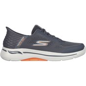 Resim Skechers 216258-CCOR Go Walk Arch Fit Simplicity Erkek Slip-İns Erkek Füme Sneaker Spor Ayakkabı 