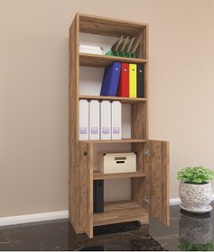 Resim Nur Mobilya 4 Adet Kapaklı Kitaplık Ofis Kitaplığı Kütüphane 