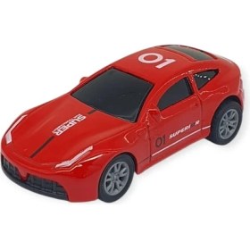 Resim Çek Bırak Metal Küçük Arabalar 8 cm - SH40031 - Kırmızı 