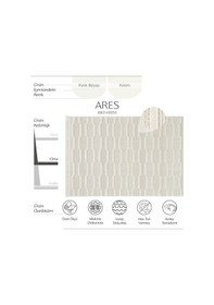 Resim Cool Halı Ares 8801 İskandinav Halı Salon Halısı Krem Halı Koridor Halısı Kesme Yolluk Halı Krem 