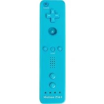 Resim Papajack Sağ Blue-2in1 Sol/sağ Kablosuz Denetleyici Nintendo Wii/wii U Video Oyunu Gamepad Motion Plus Cmos Sensörü Motor Kolu Aksesuarları (Yurt Dışından) 