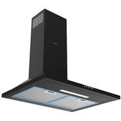 Resim Ukinox Sierra 60 Siyah Duvar Tipi Ankastre Davlumbaz 