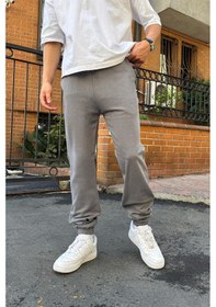 Resim Regular Jogger Eşofman Altı Füme Füme 