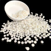 Resim 2.5/3/4/5/6/8mm Düz Tabanlı Yarı Daire İmitasyon İnci, Bej Düz Tabanlı İmitasyon İnci, DIY Tırnak Süslemesi, Tırnak Sanatı, Makyaj, Dekoratif Boncuklar, Ayakkabı Süslemesi, Tırnak Sanatı Aksesuarları Yarı Daire İmitasyon İnciler 