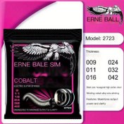 Resim Ernie Ball Power Slinky Elektro Gitar Telleri - Kalın Ölçü .009-.042 (9-42) ,Slinky Kaplamalı, Artırılmış Dayanım ve Netlik, İkili Çıkış Optimizasyonu, 6 Tel Set Blues Jazz Heavy Metal işinize Uygundur.Uzun Süreli Ton Canlı Performanslar & Kaydı Şarkılar Müzisyenler Caz Gitarlar 
