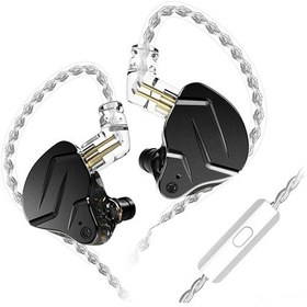 Resim Monyee Kz Zsn Pro X Hibrit Kulak İçi Kulaklık: Çift Sürücülü Derin Bass Ve Net Ses Deneyimi Zsn Pro X 1ba+1dd 