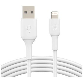 Resim Belkin Örgülü Lightning Kablosu iPhone , Apple Uyumlu iPad , Airpod'lar Için Bo 