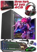 Resim WARBOX Lol I5 2400 8gb Ram 240gb Ssd R7 240-4gb E.kartı 19 Monitör 