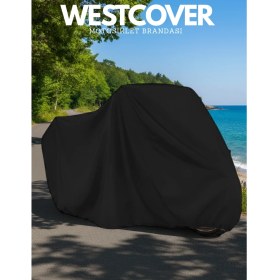 Resim WestCover Bmw C 600 Branda Motosiket Brandası (Siyah Renk) 4 Mevsim Motor Koruma Örtüsü 