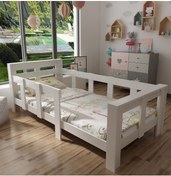 Resim NEWLİNE İdeal Montessori Karyola X2006 90x190 Yatak Uyumlu 