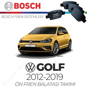 Resim Bosch Volkswagen Golf 7 2012 - 2019 Ön Fren Balata Takımı %100 ORJİNAL - ADINIZA FATURALI - HIZLI KARGO