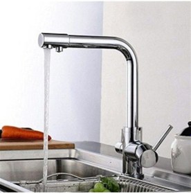 Resim Villa Arıtmalı Kuğu Eviye Bataryası Çift Çıkışlı Arıtmalı Kuğu 