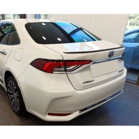 Resim Toyota Corolla Uyumlu 2019-2024 Spoiler Bagaj Çıtası Piano Siyah 