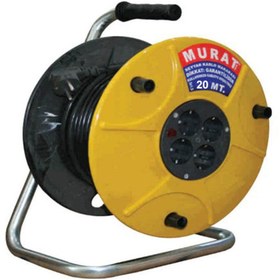 Resim Murat Seyyar Kablo Makaralı Uzatma Kablosu 3x2,5 mm 25 mt 