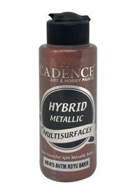 Resim Hybrid Multisurface Metalik Boya 120 Ml. Hm-815 Antik Koyu Bakır Antik Koyu Bakır 