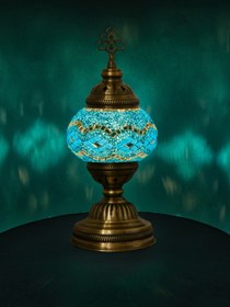 Resim giftlandturkey collection No.2 Kilim Mozaik Masa Üstü Lamba 