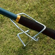 Resim Plaj Balıkçılık için Ayarlanabilir Kamış Tutucu, Kompakt Plaj Olta Kamışı Standı, Surf Fishing Kamış Tutucu 