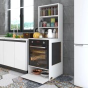 Resim Kenzlife ankastre fırın dolabı hümeyra byz 165*60*56 mutfak kapaklı 