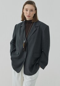Resim Arwen Blazer Ceket Antrasit - Antrasit / 36-38 