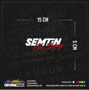 Resim OkyayWorks Semtin Göz Bebeği Sticker - Sarı 