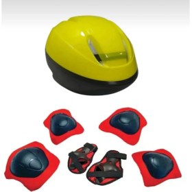 Resim Top Rock Store Kask Dizlik Dirseklik Koruyucu Set 7 Parça 