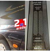 Resim Ford Escape Sport Kapı Eşiği + Çamurluk Vent Krom 